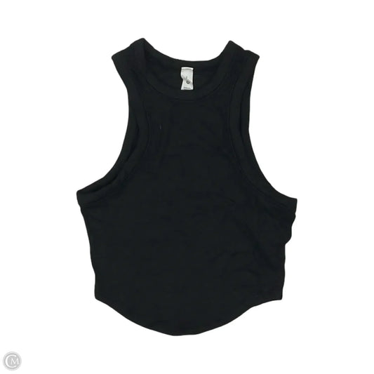 Athletic Tank Top By Lululemon In Black, Size: Xs