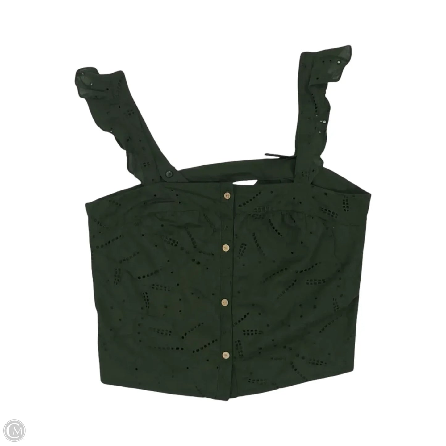 Blouse Sleeveless By Lc Lauren Conrad In Green, Size: L