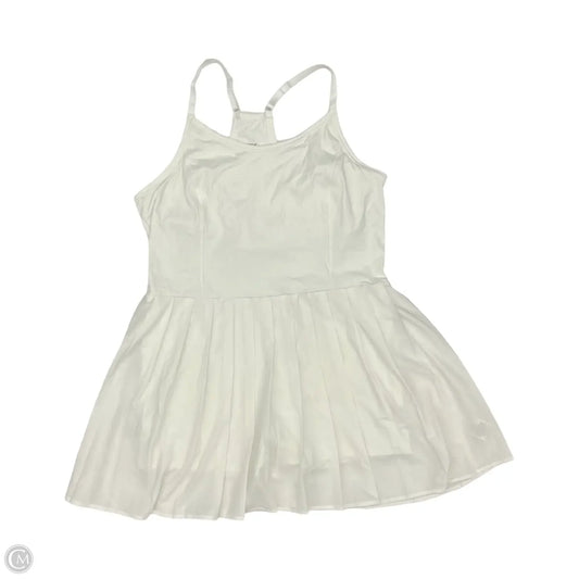 Athletic Dress By Love & Sports In White, Size: Xxl
