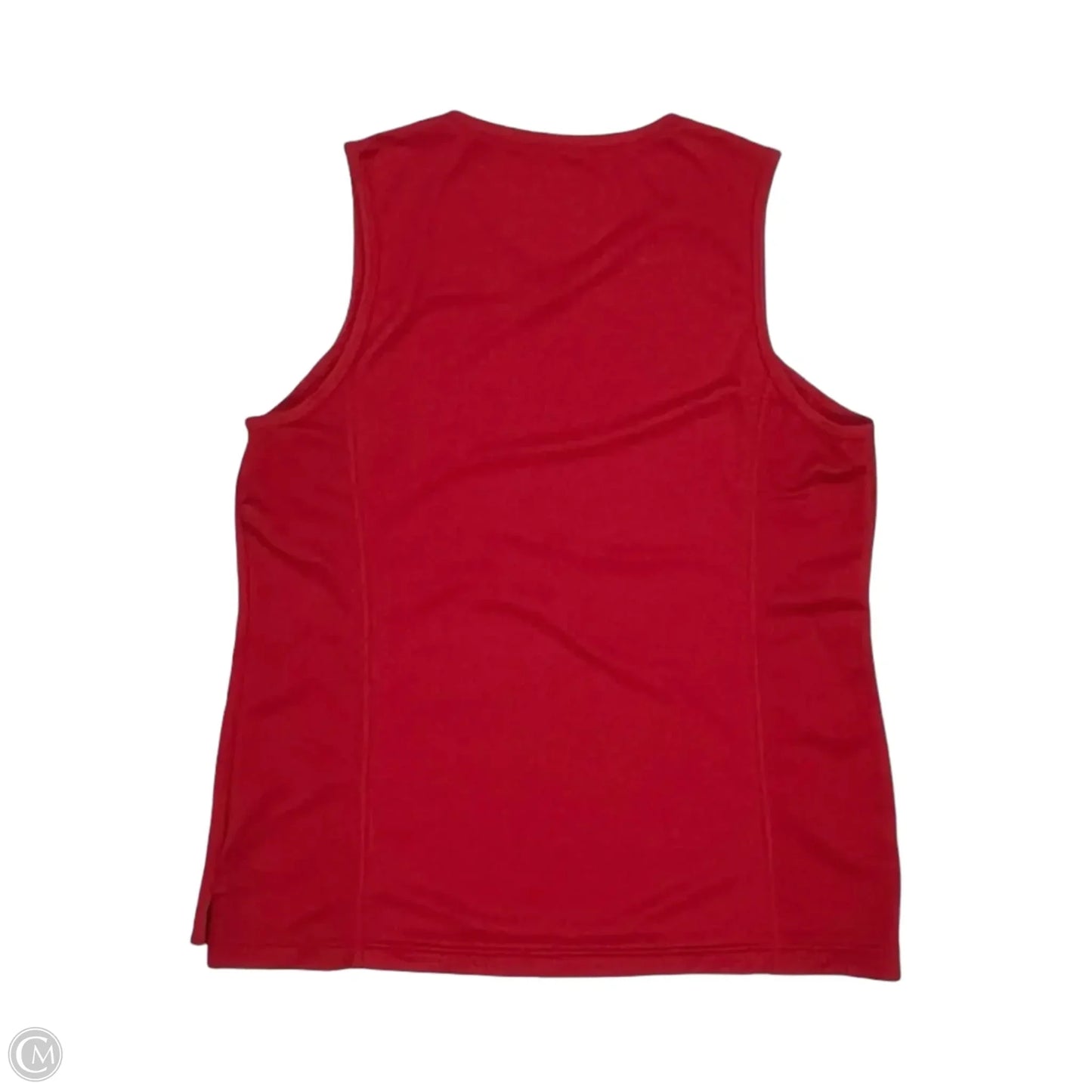 Athletic Tank Top By Champion In Red, Size: L