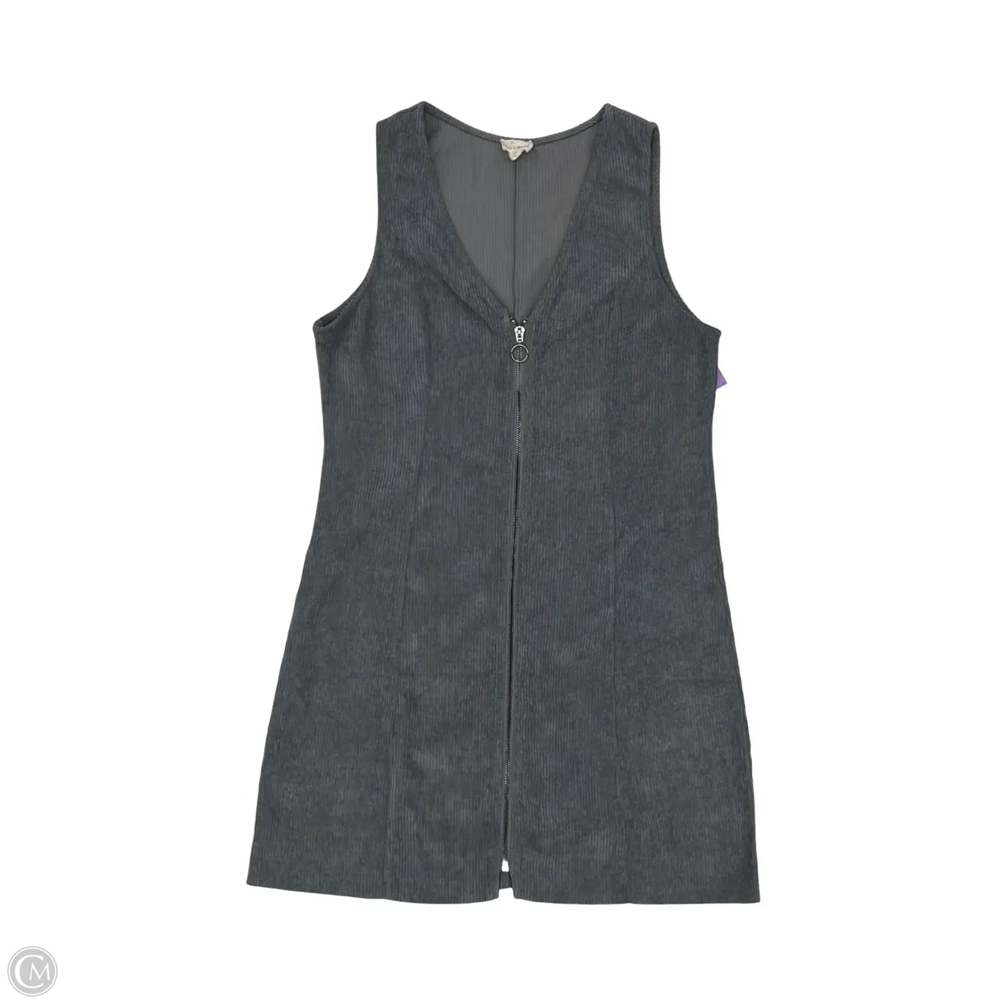 Dress Casual Short By Hem & Thread In Grey, Size: S