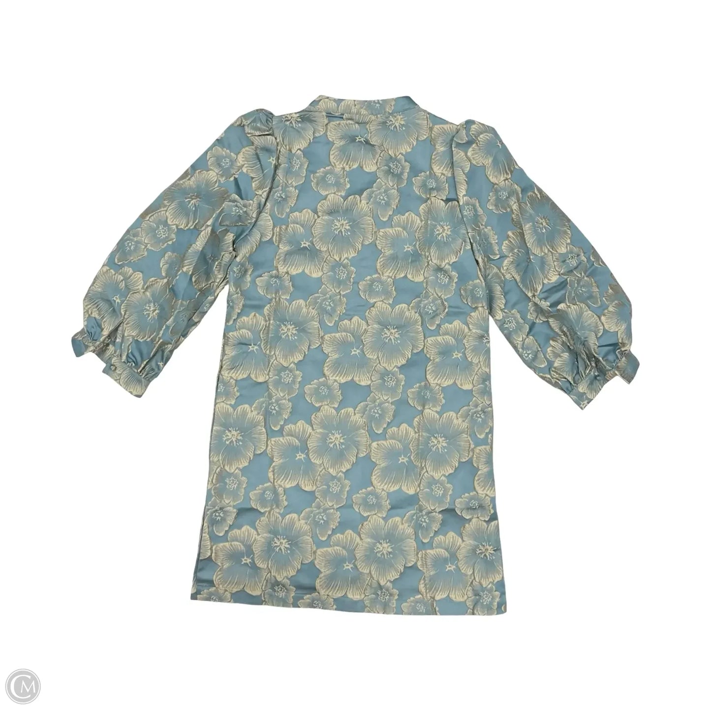 Dress Party Short By Cma In Blue & Gold, Size: Xs