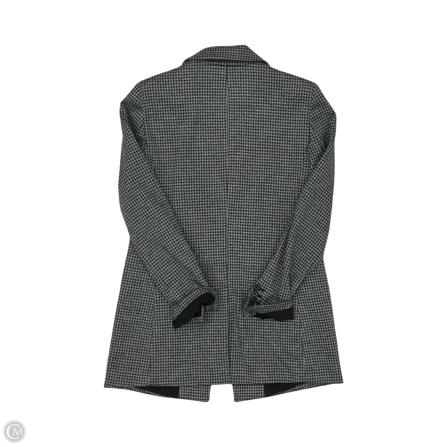 Blazer By Loft In Black & Grey, Size: 0