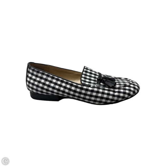 Shoes Flats By Ann Taylor In Black & White, Size: 6