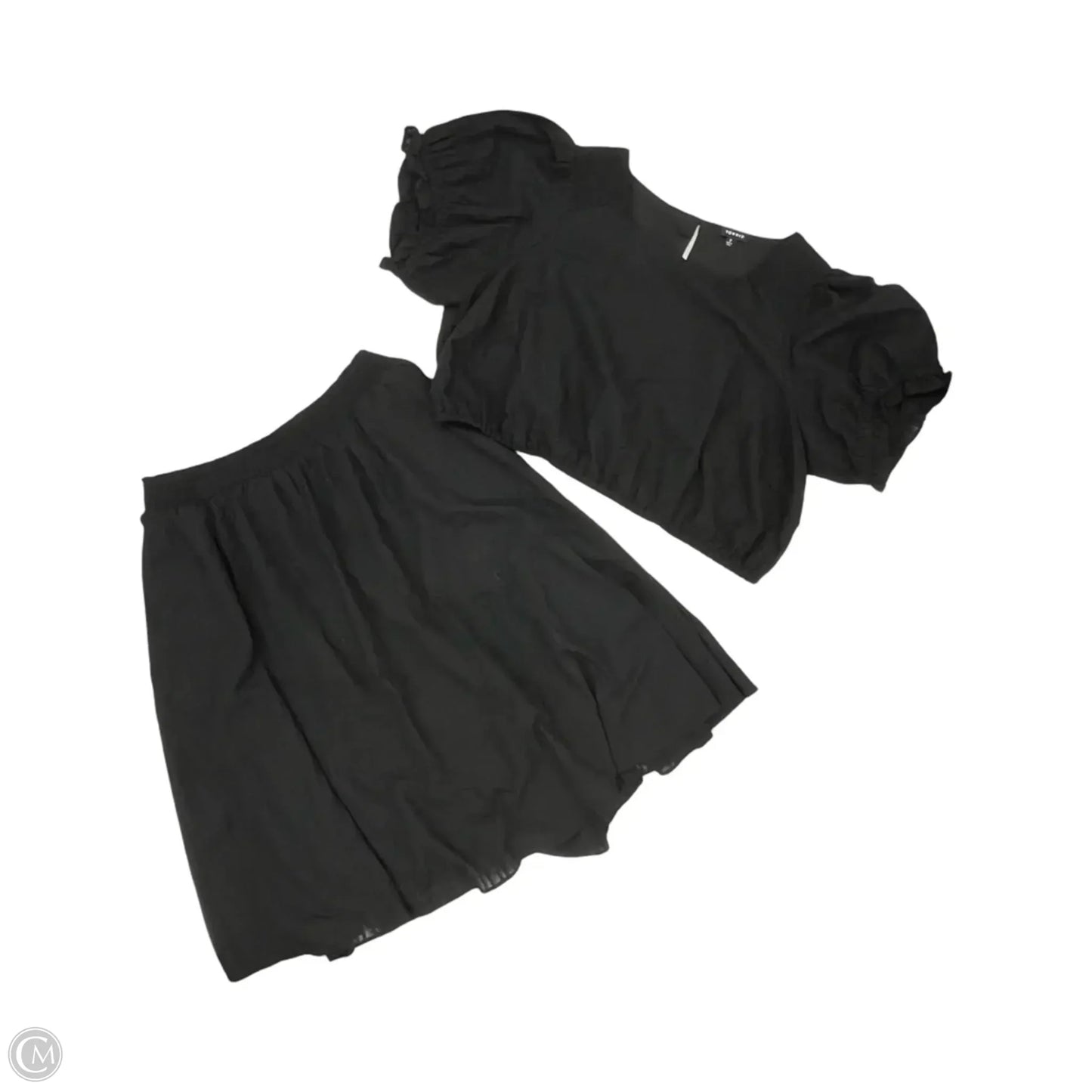 Skirt Set 2pc By Torrid In Black, Size: 3x