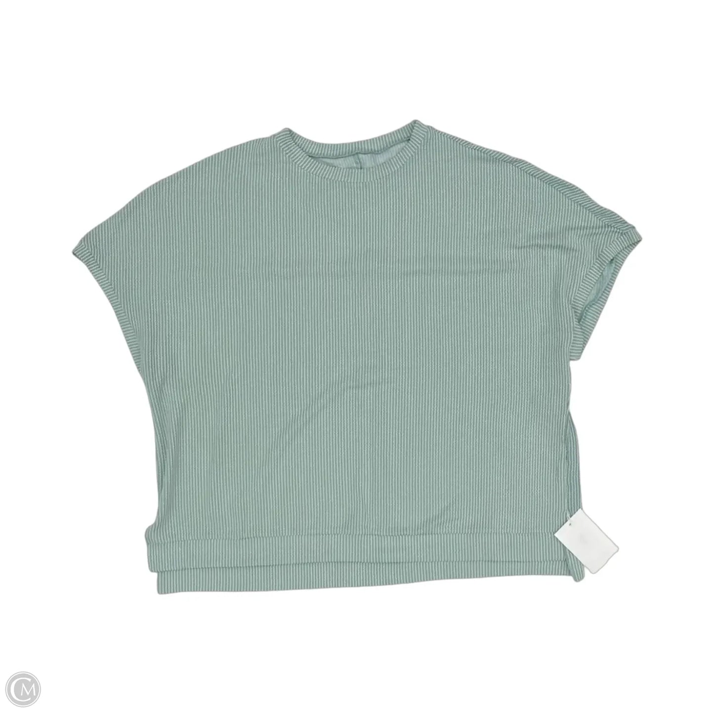 Top Short Sleeve By Clothes Mentor In Green, Size: 3x