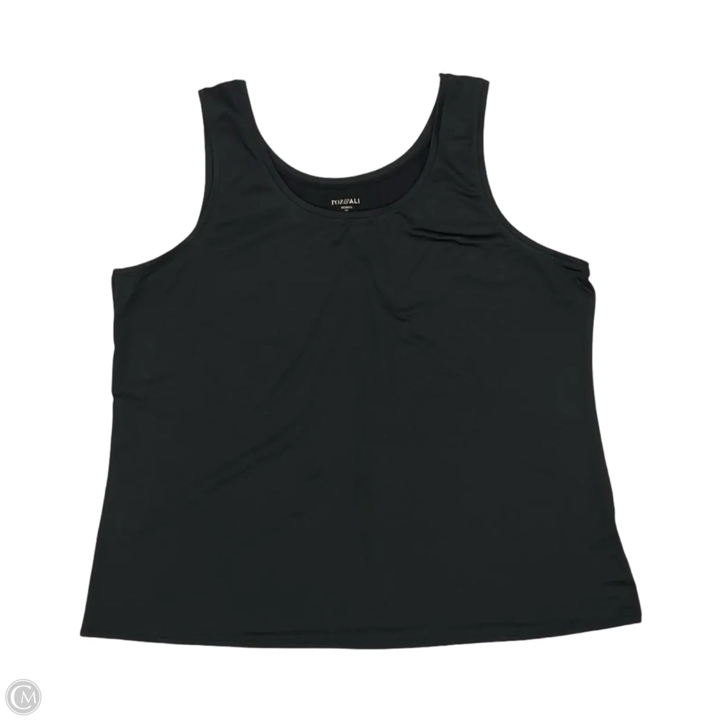 Tank Top By Roz And Ali In Black, Size: 3x