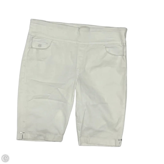 Shorts By Gloria Vanderbilt In White, Size: 14