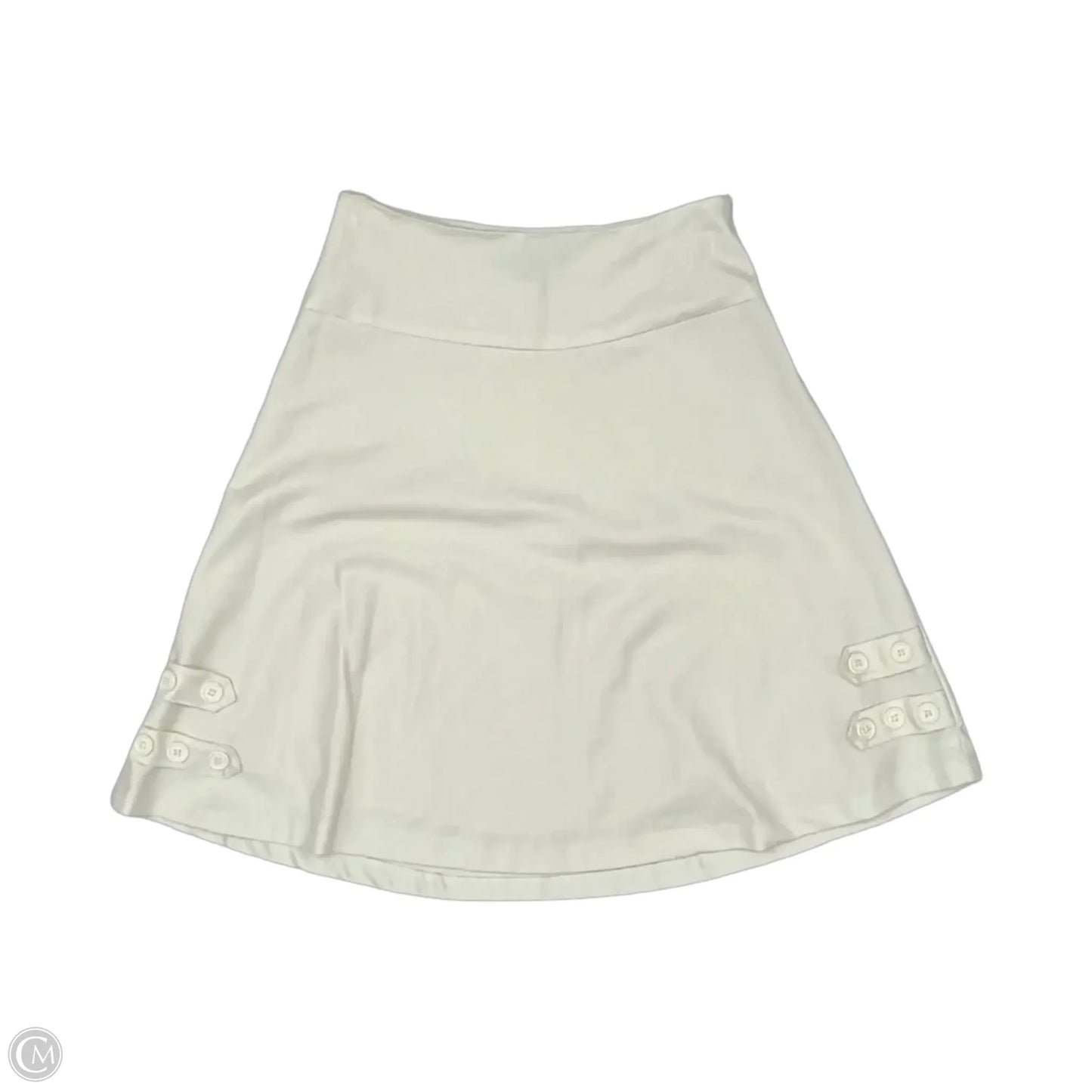 Skirt Maxi By Clothes Mentor In Cream, Size: 4