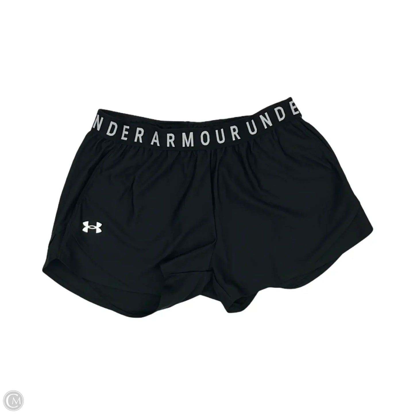 Athletic Shorts By Under Armour In Black, Size: M