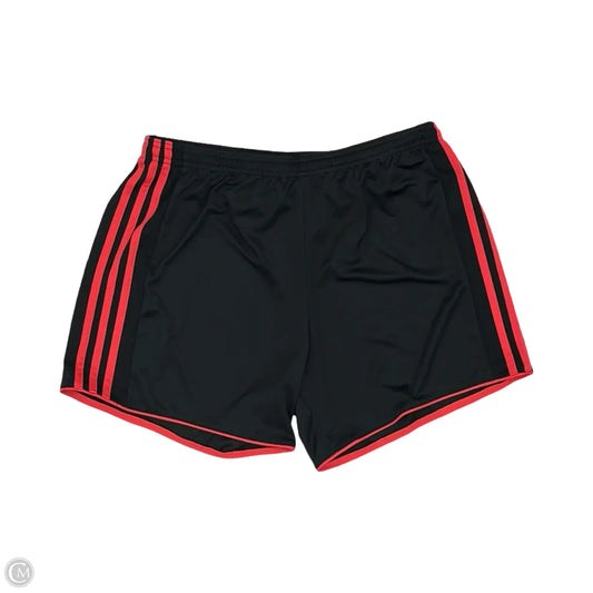 Athletic Shorts By Adidas In Black, Size: L