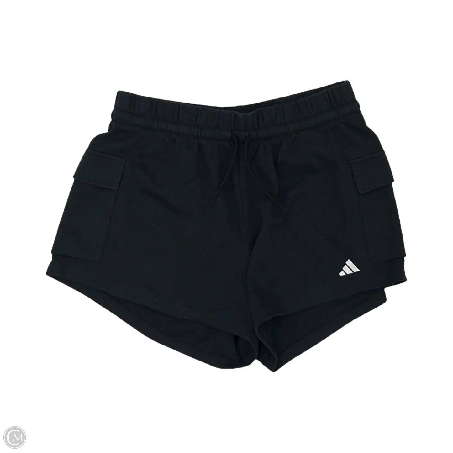 Athletic Shorts By Adidas In Black, Size: L