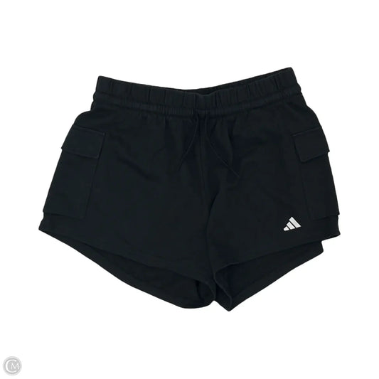 Athletic Shorts By Adidas In Black, Size: L