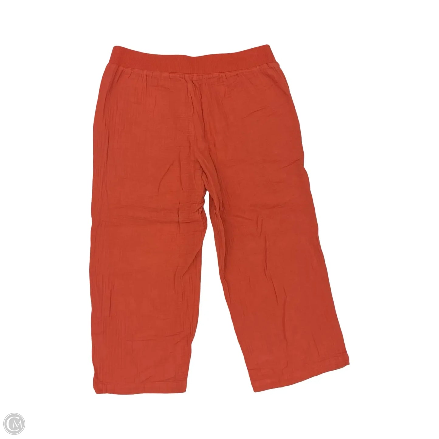 Pants Cropped By J. Jill In Orange, Size: M