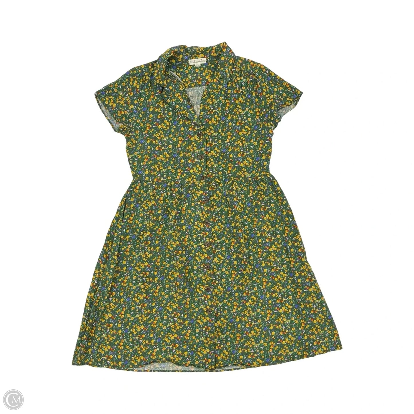 Dress Casual Midi By Indigo Rose In Floral Print, Size: Mp