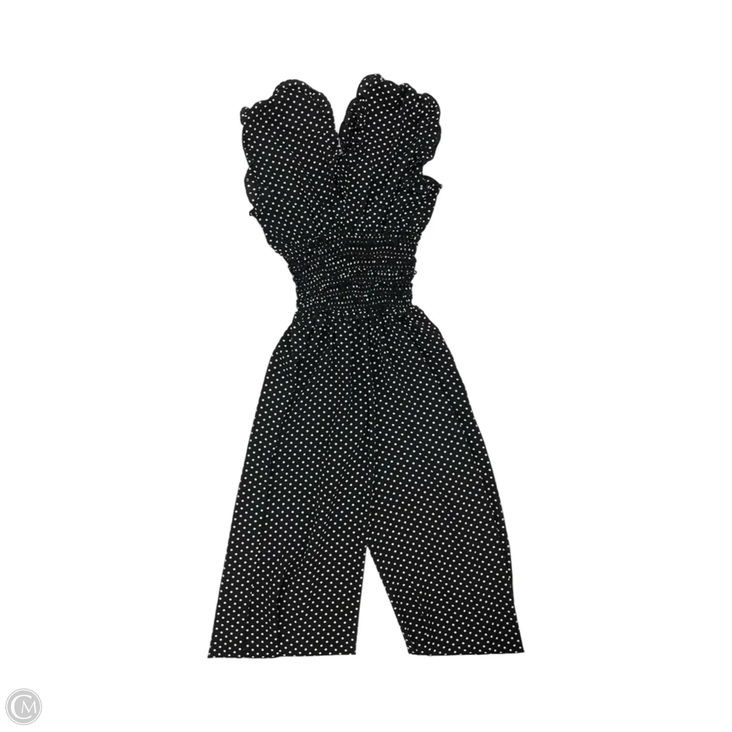 Jumpsuit By Max Studio In Black & White, Size: M