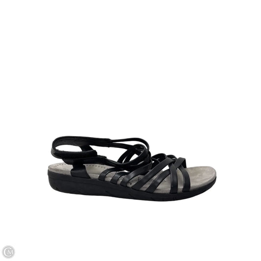Sandals Flats By Bare Traps In Black, Size: 9