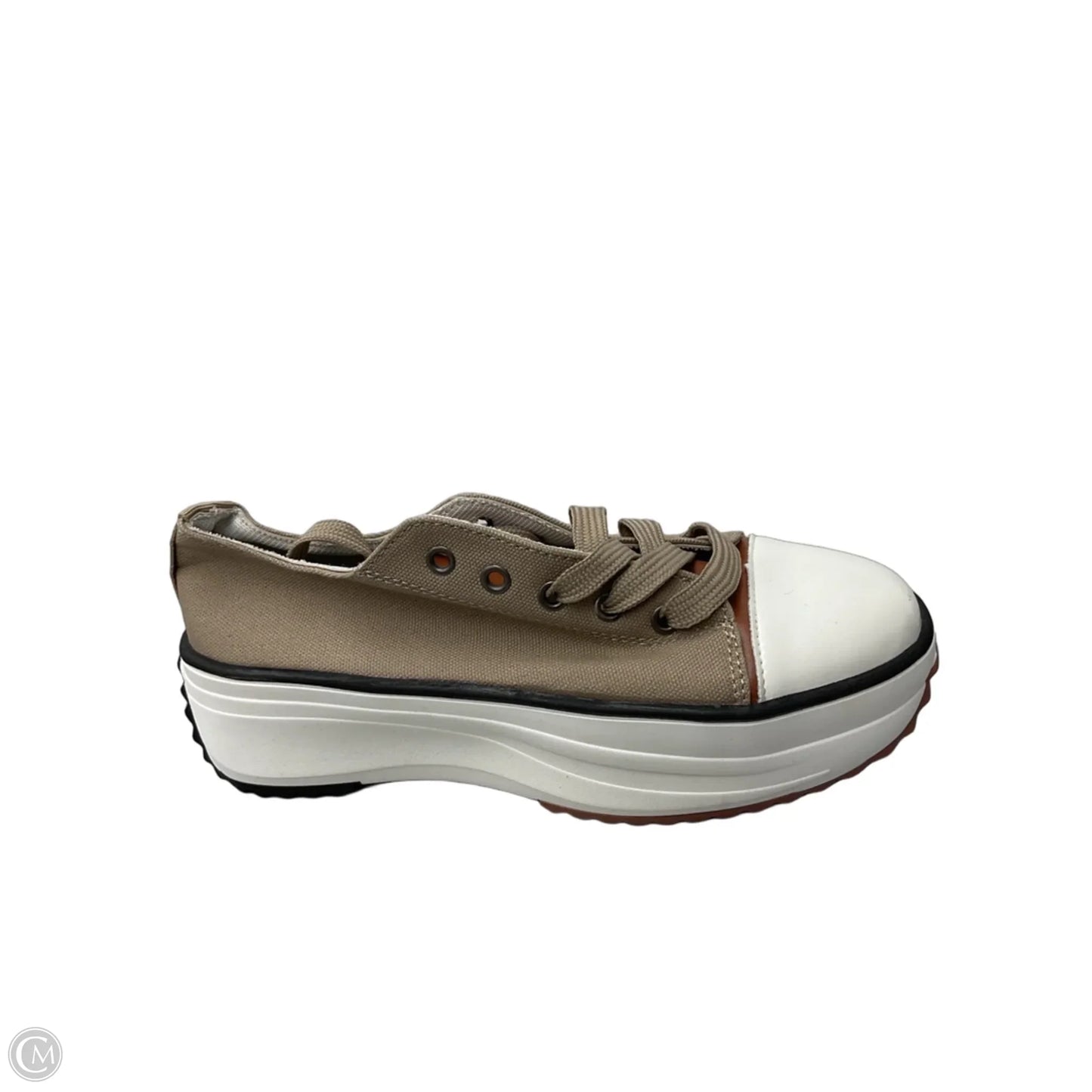 Shoes Sneakers By Cmf In Tan, Size: 6.5