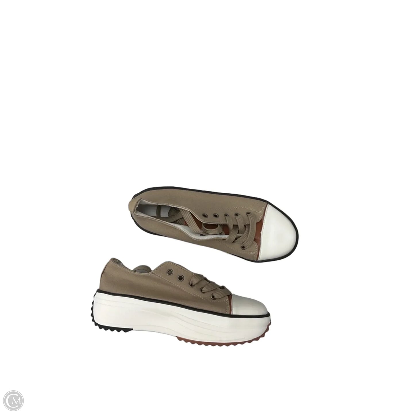 Shoes Sneakers By Cmf In Tan, Size: 6.5