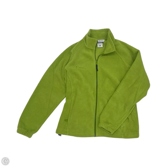 Jacket Fleece By Columbia In Green, Size: L