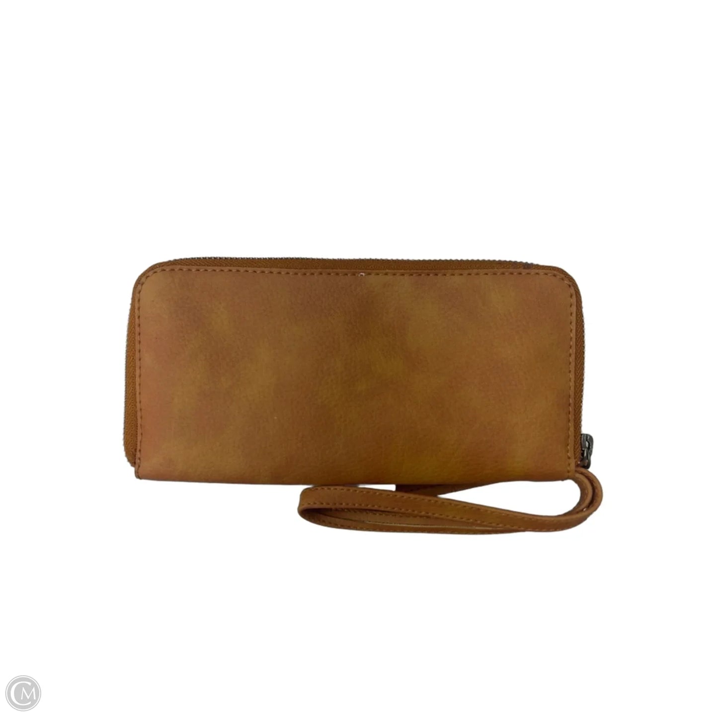 Wallet Leather By Free People, Size: Medium