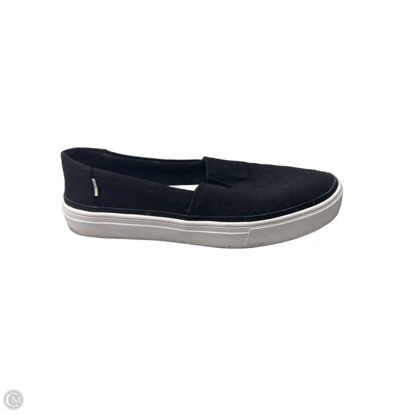 Shoes Sneakers By Toms In Black, Size: 8
