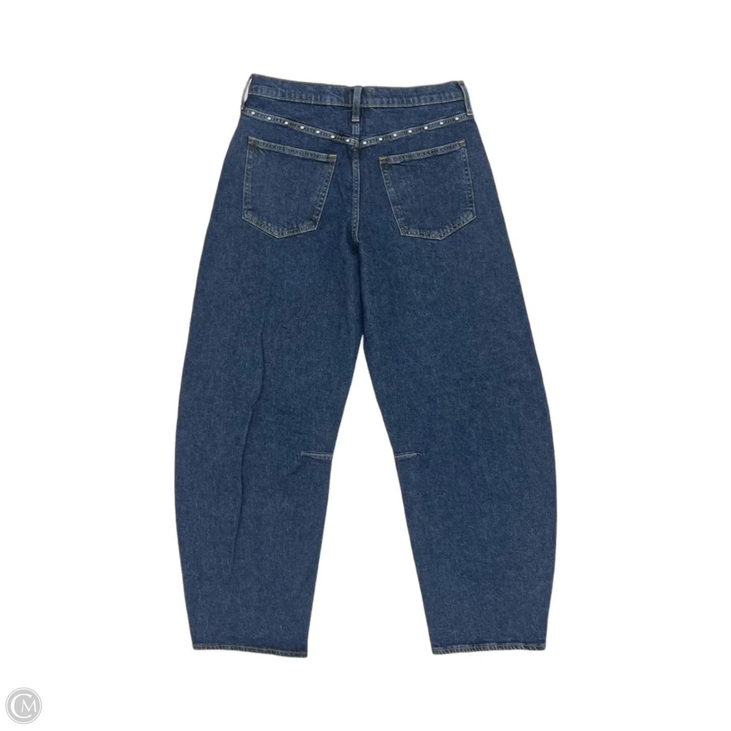 Jeans Wide Leg By Gap In Blue Denim, Size: 8