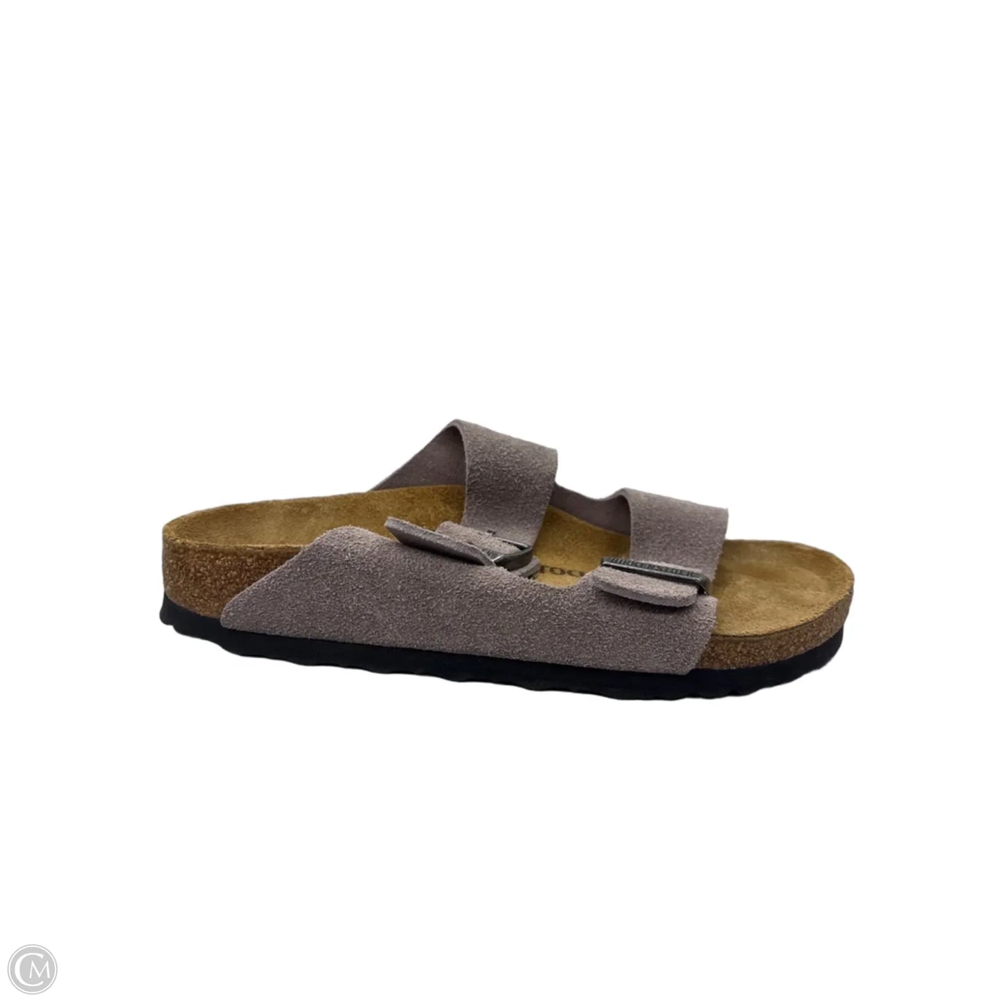 Sandals Flats By Birkenstock In Taupe, Size: 7