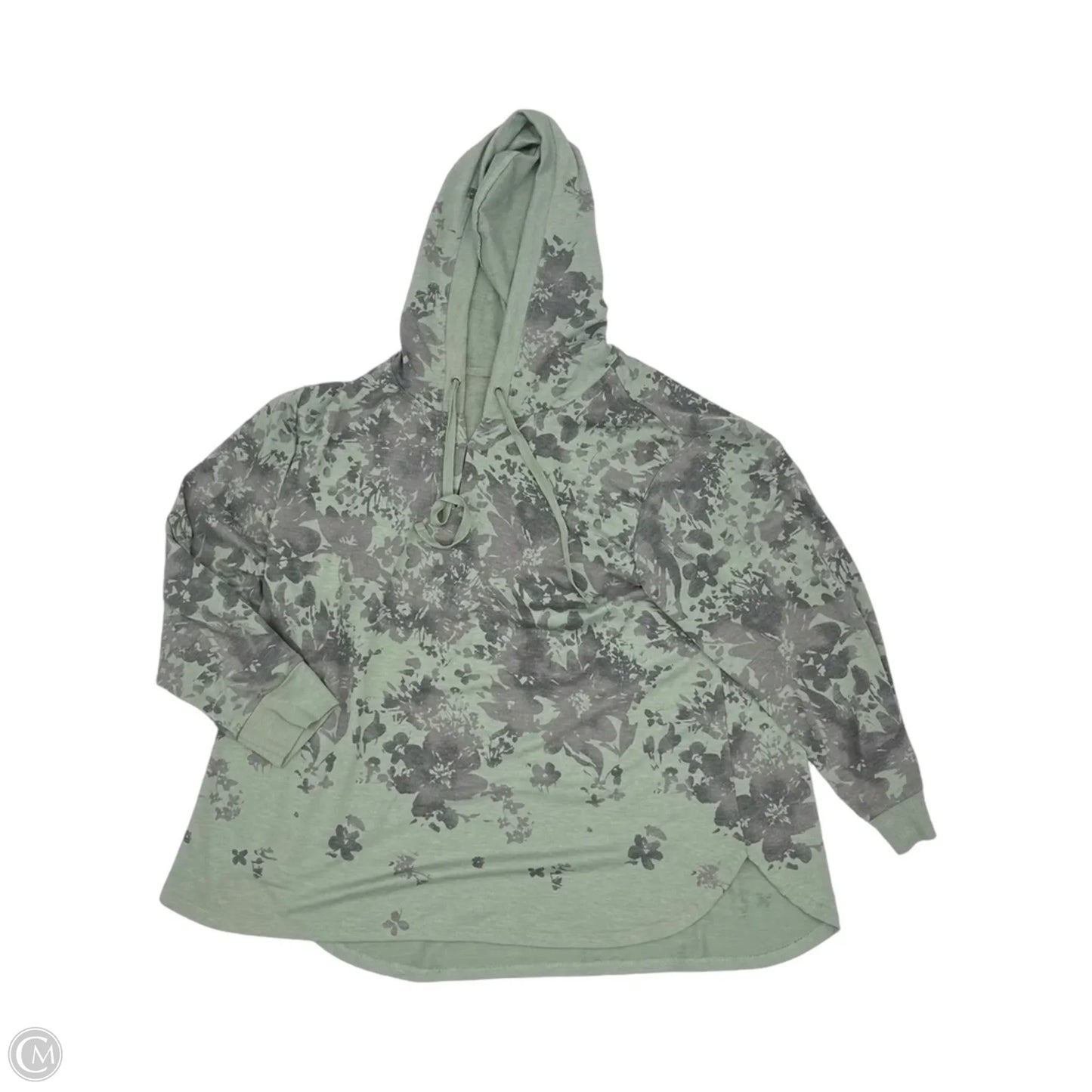 Top Long Sleeve By Jane And Delancey In Green, Size: 2x