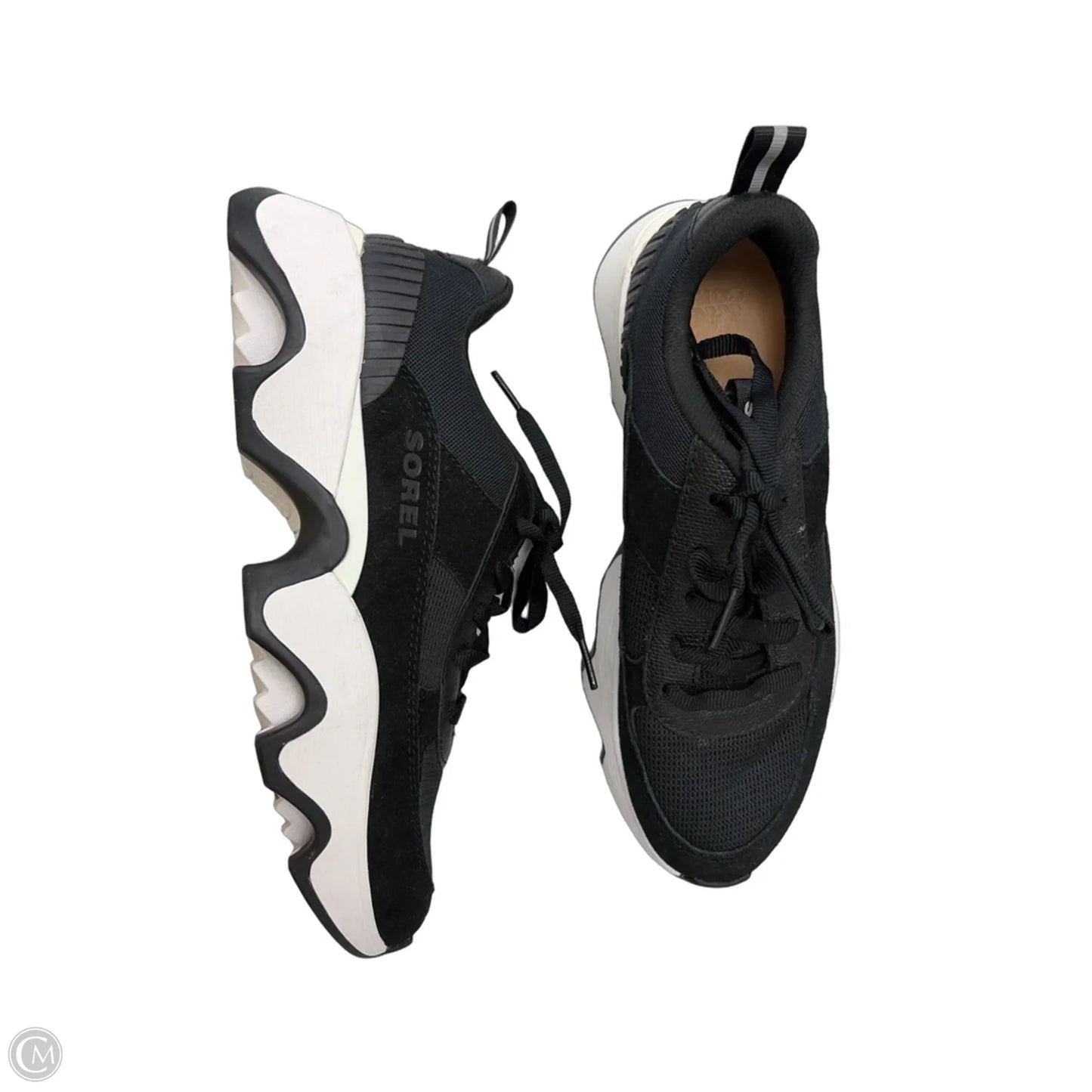 Shoes Sneakers By Sorel In Black, Size: 9