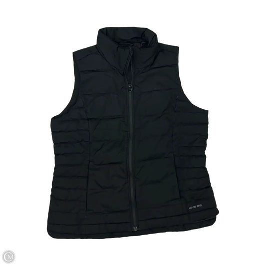 Vest Puffer & Quilted By Lands End In Beige, Size: M