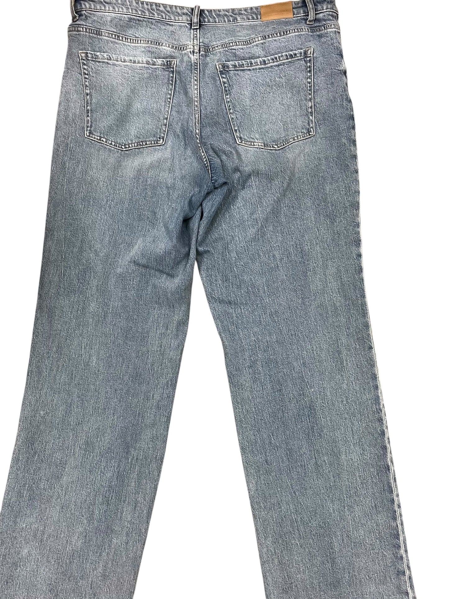 Jeans Wide Leg By Bke In Blue Denim, Size:16