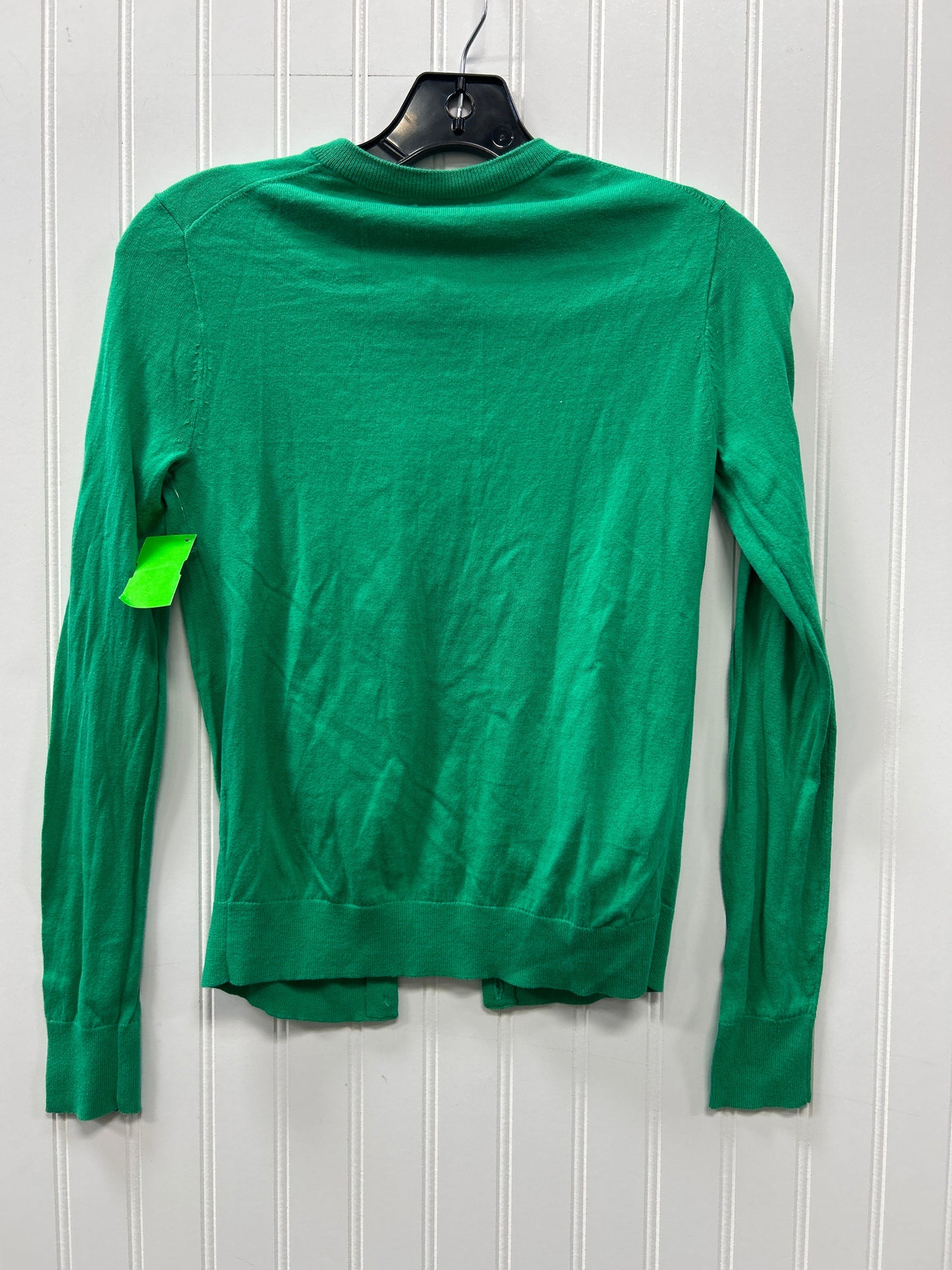 Cardigan By J. Crew In Green, Size:Xs