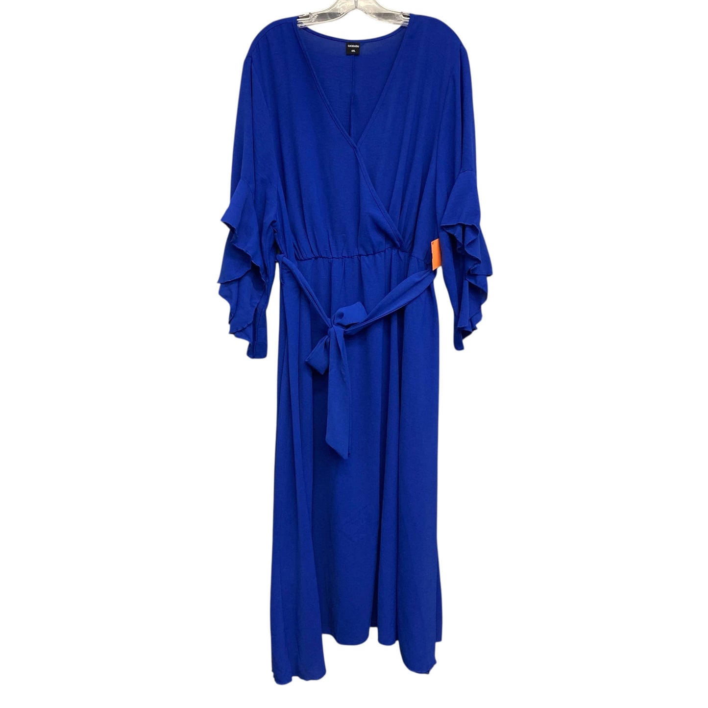 Dress Casual Maxi By Cicidudu In Blue, Size:4X