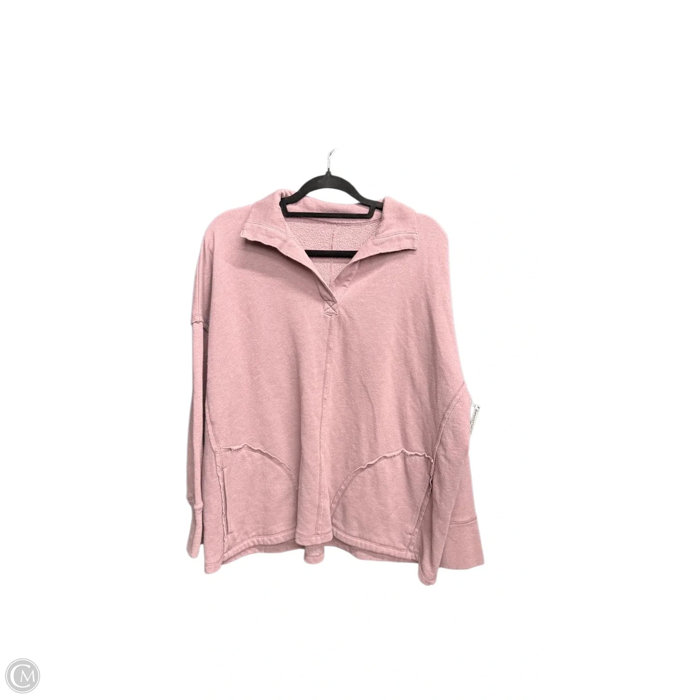 Sweatshirt Collar By Clothes Mentor In Purple, Size: Xl