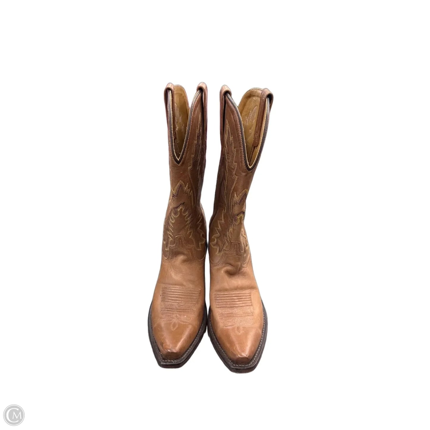 Boots Western By Old West In Brown, Size: 6.5
