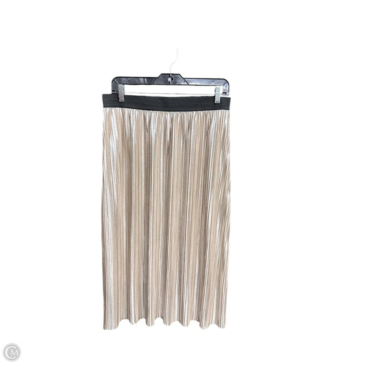 Skirt Midi By Xhilaration In Gold, Size: 12