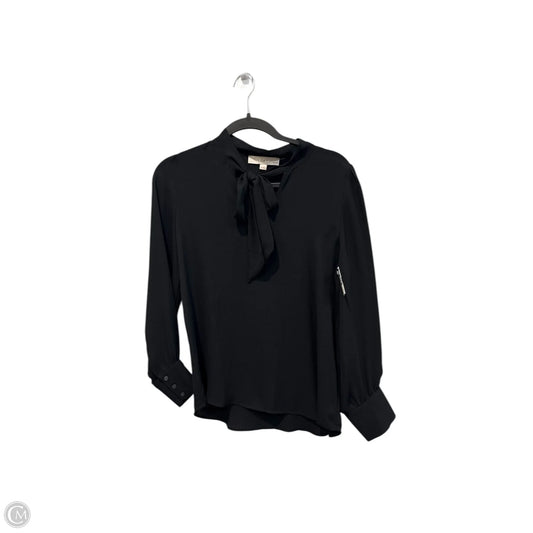Top Long Sleeve By Loft In Black, Size: Sp
