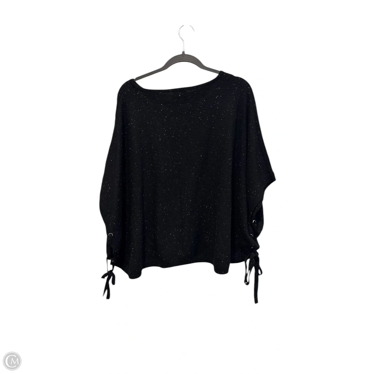 Top Short Sleeve By Loft In Black, Size: Xs