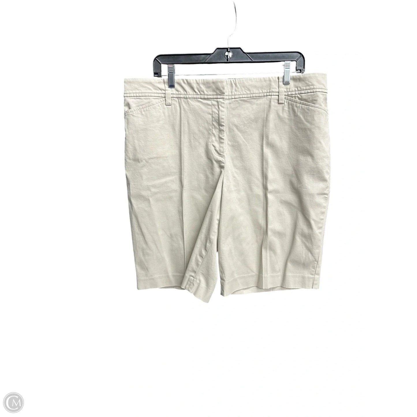 Shorts By Talbots In Beige, Size: 16