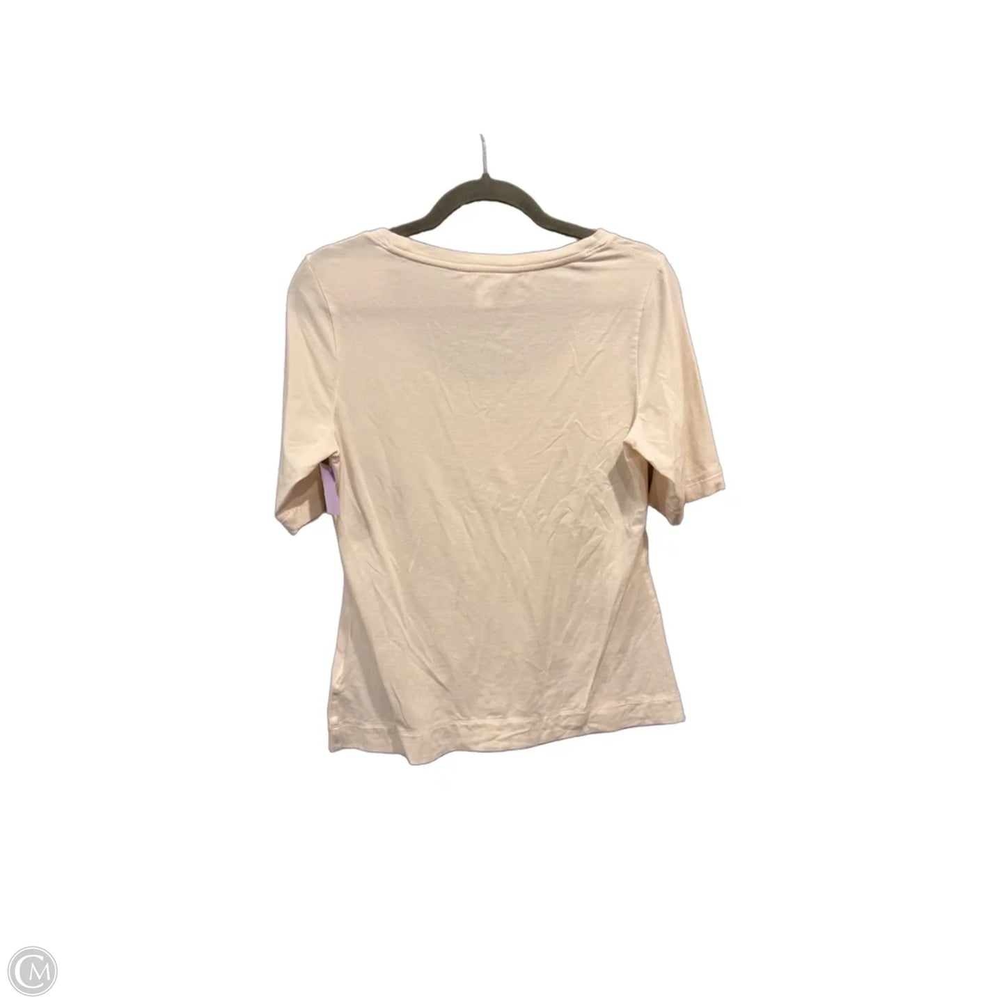 Top Short Sleeve Basic By Athleta In White, Size: M