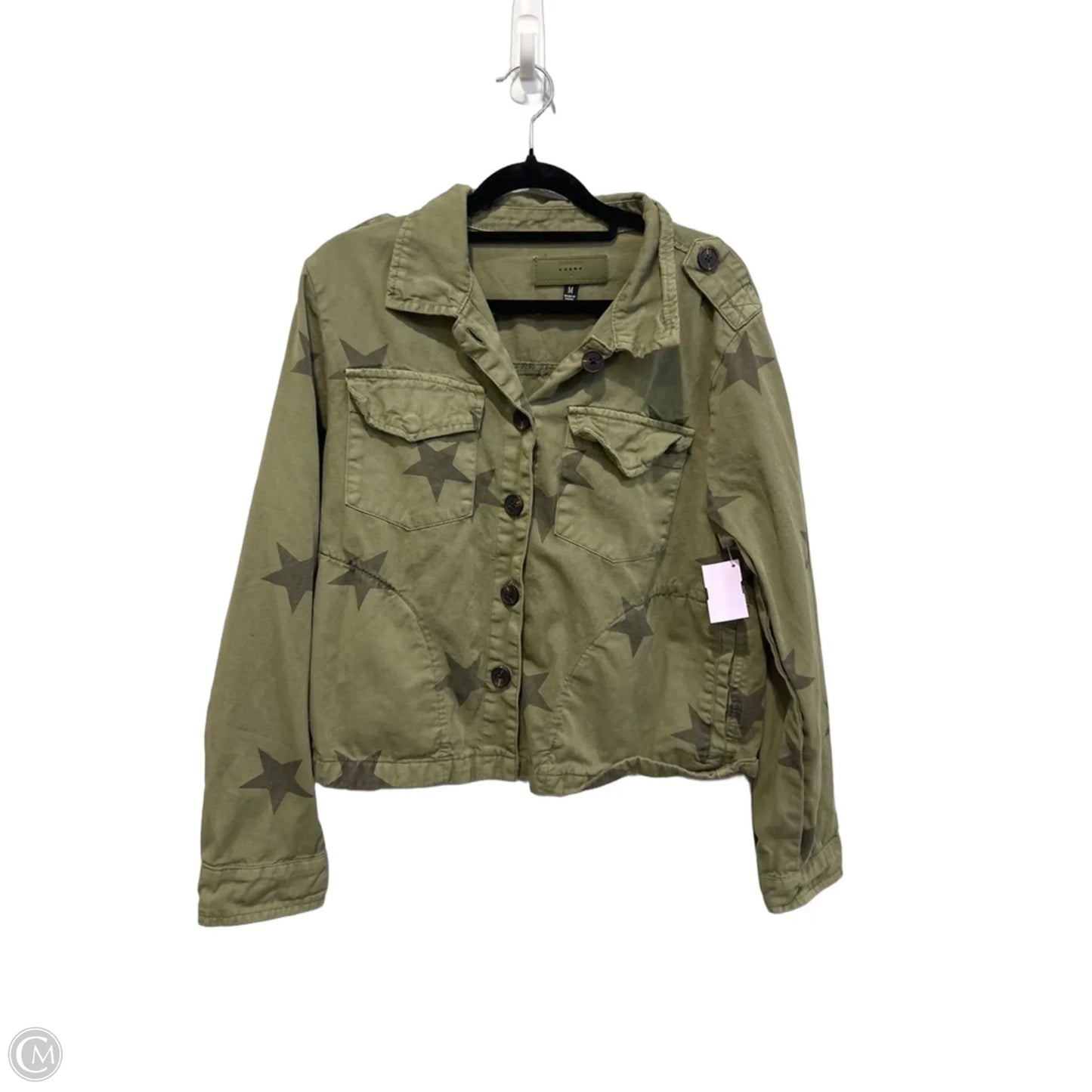 Jacket Shirt By Blanknyc In Green, Size: M