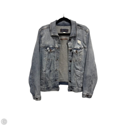 Jacket Denim By Maurices In Blue Denim, Size: M