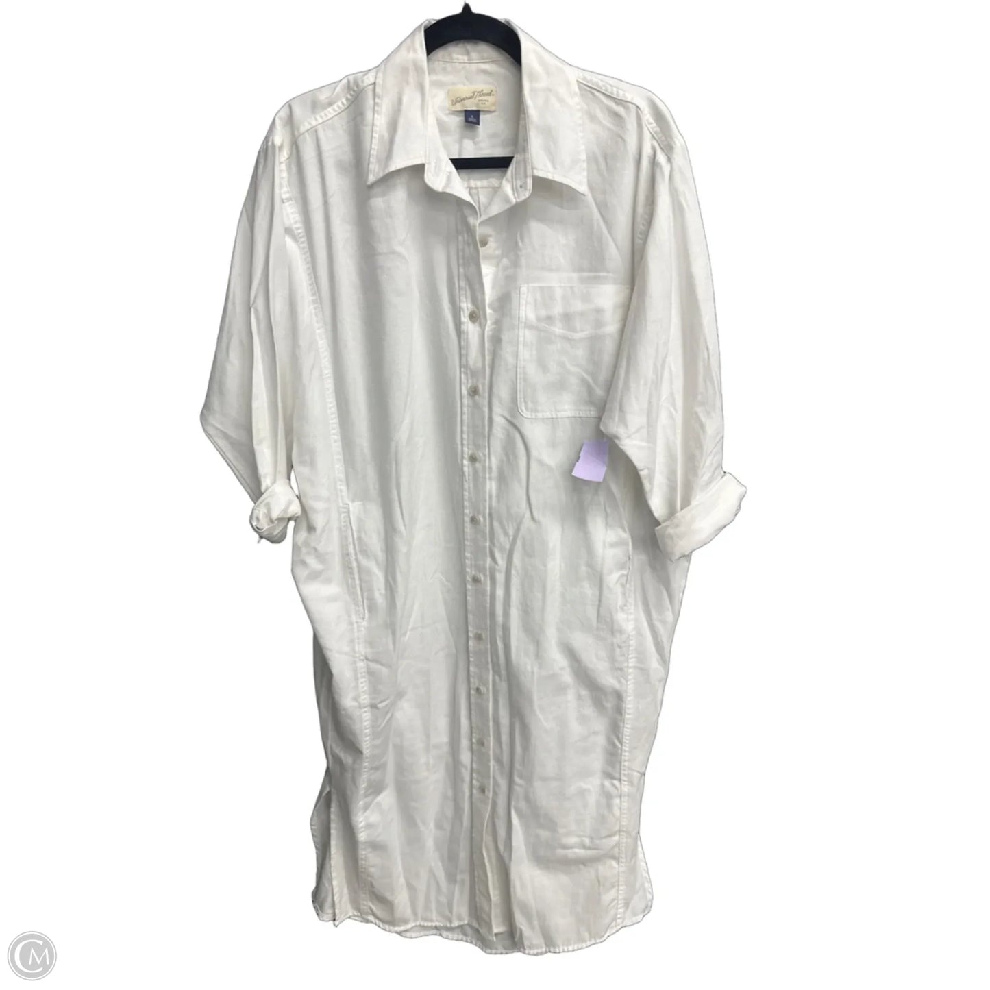 Dress Casual Midi By Universal Thread In White, Size: S
