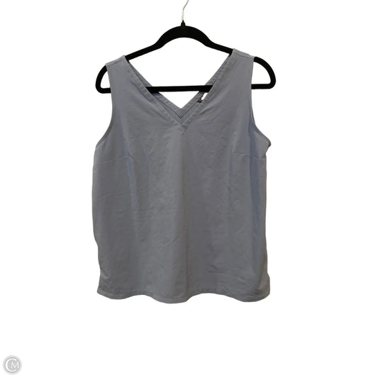 Top Sleeveless By Eddie Bauer In Blue, Size: M