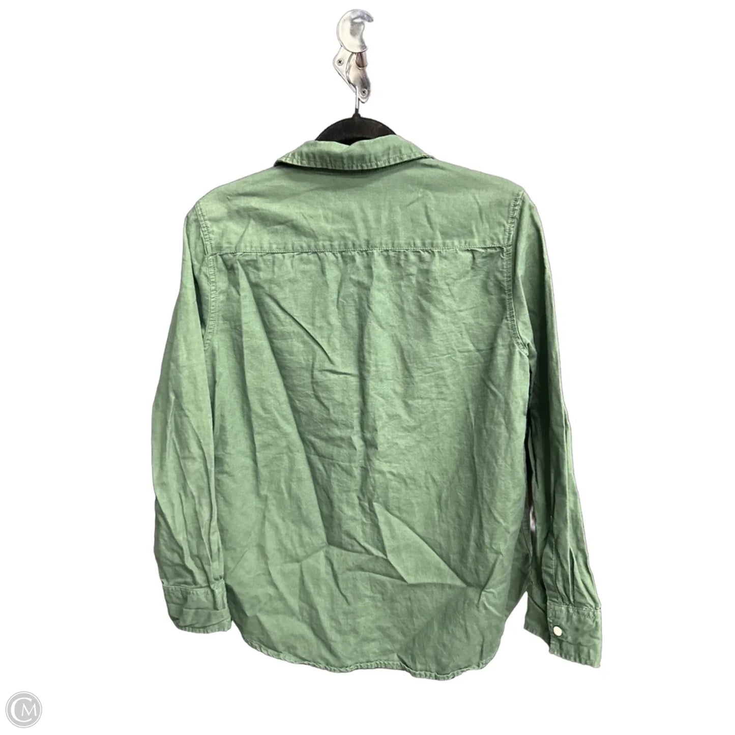 Blouse Long Sleeve By Lola River In Green, Size: S