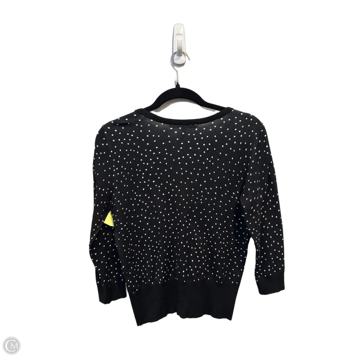 Cardigan By White House Black Market In Polkadot Pattern, Size: S