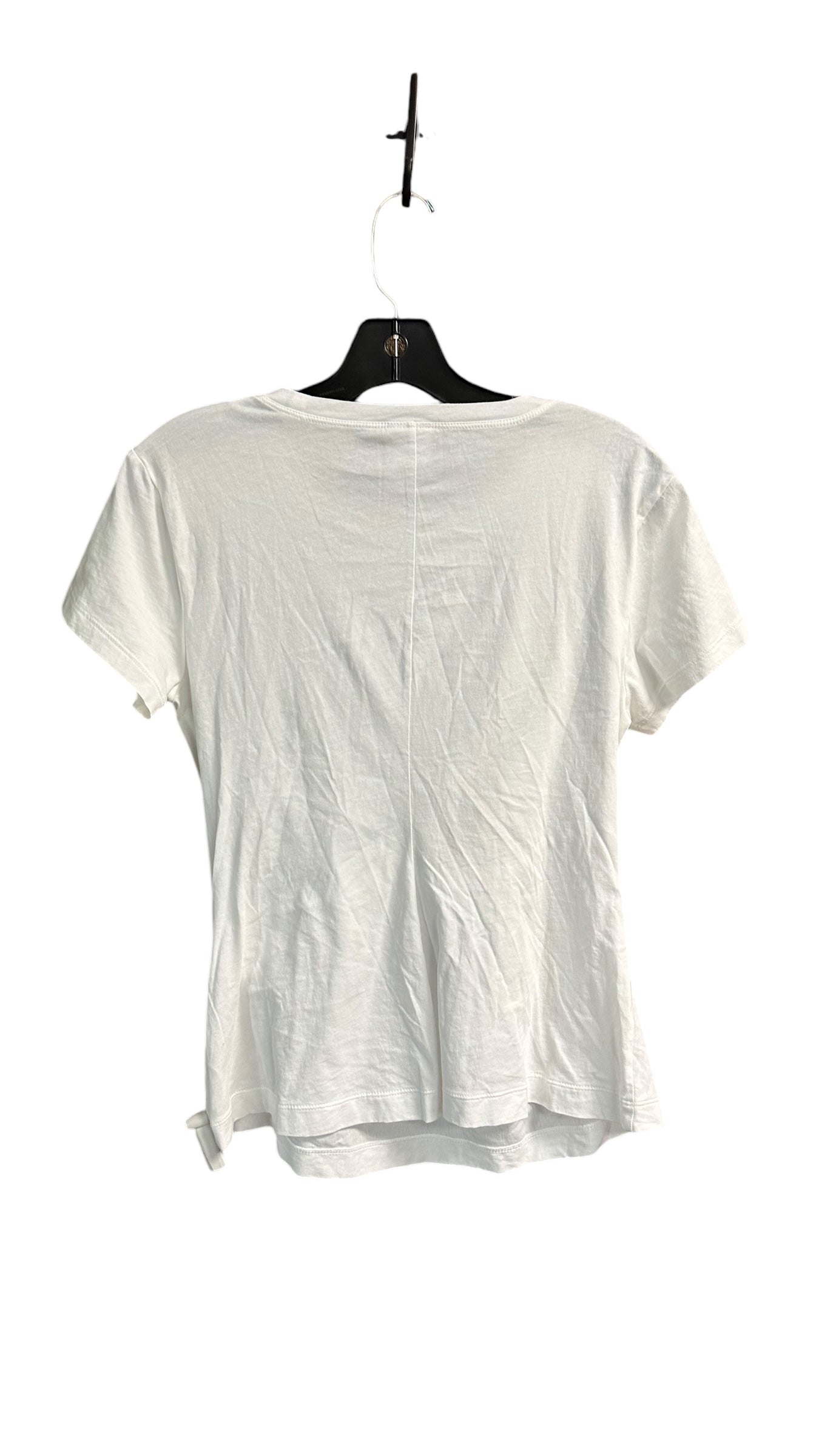 Top Short Sleeve By Cabi In White, Size: S