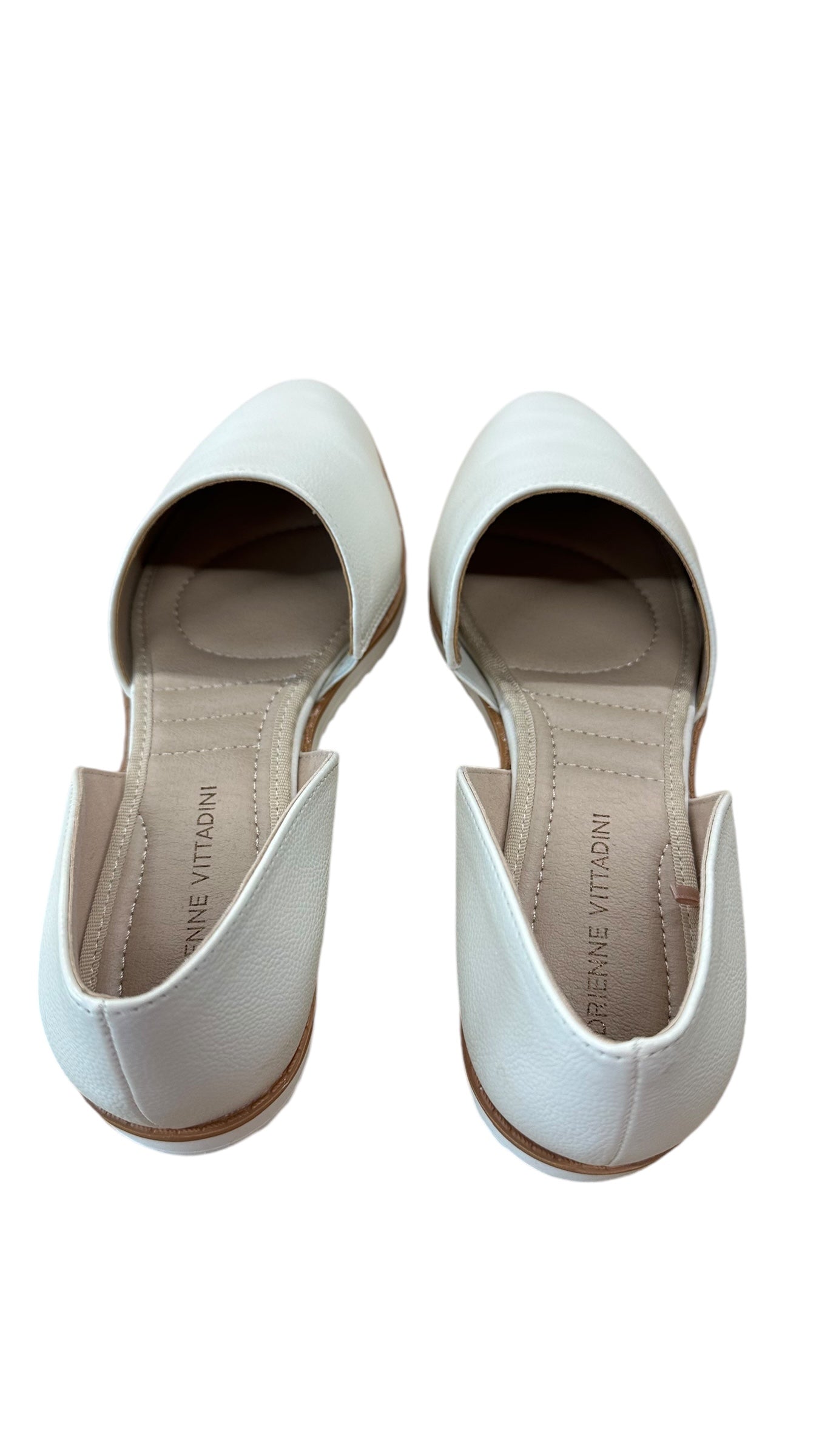 Shoes Flats By Adrienne Vittadini In Cream, Size: 7.5