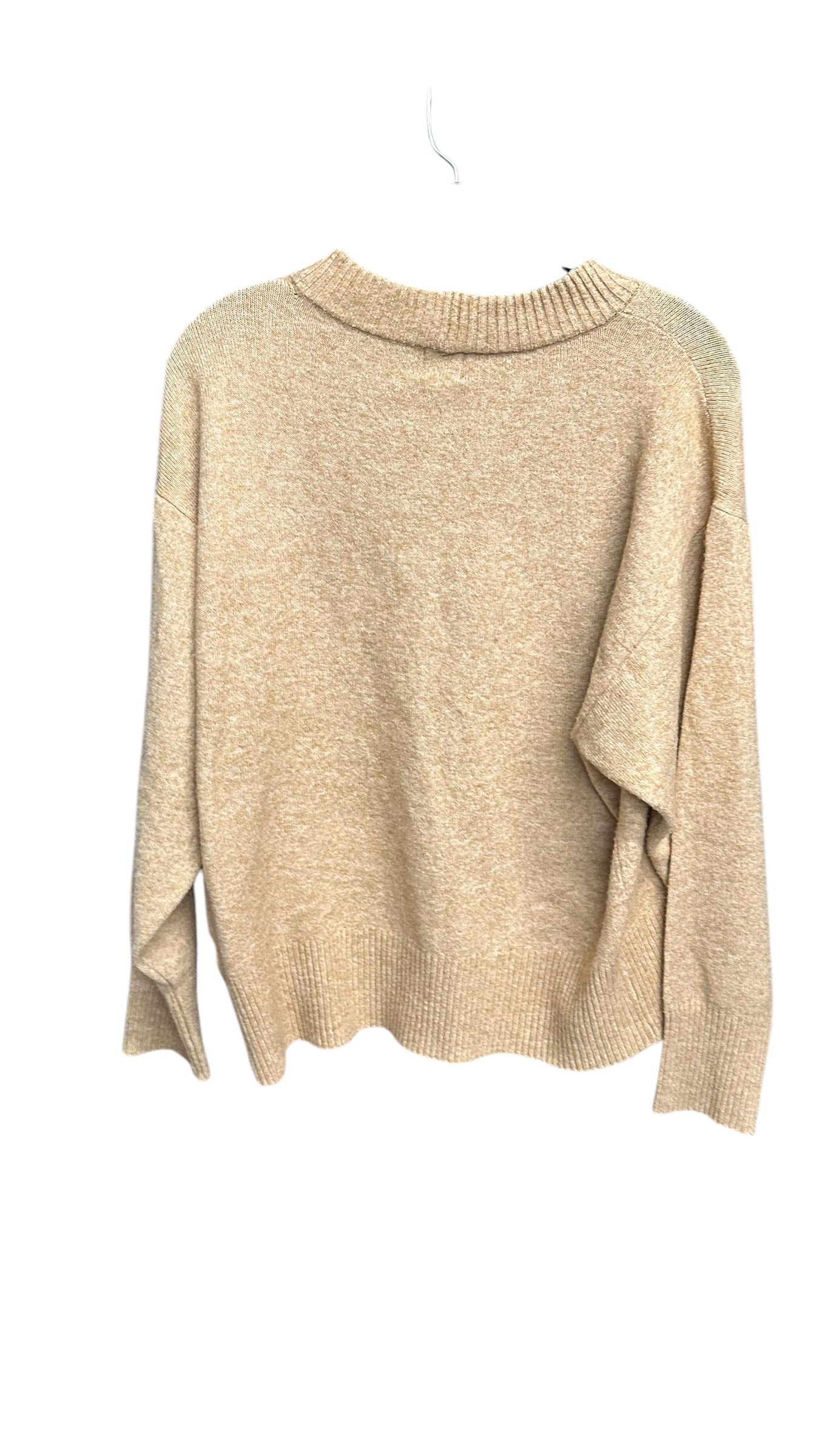 Sweater By A New Day In Tan, Size: Xs